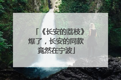 《长安的荔枝》爆了，长安的同款竟然在宁波