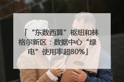 “东数西算”枢纽和林格尔新区：数据中心“绿电”使用率超80%