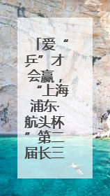 爱“乒”才会赢，“上海浦东·航头杯”第二届长三角地区乒乓球邀请赛举行