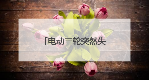 电动三轮突然失控撞向花坛，危急时刻他冲了上去