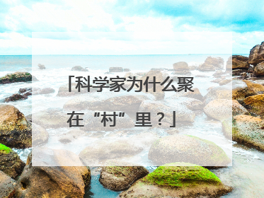 科学家为什么聚在“村”里？