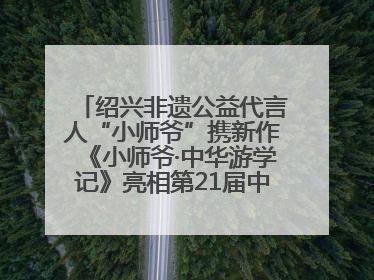绍兴非遗公益代言人“小师爷”携新作《小师爷·中华游学记》亮相第21届中国国际动漫
