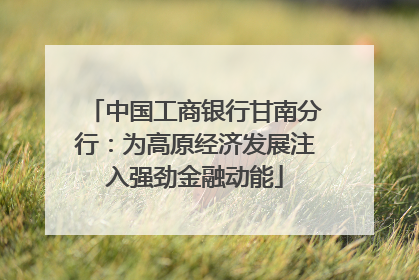 中国工商银行甘南分行：为高原经济发展注入强劲金融动能