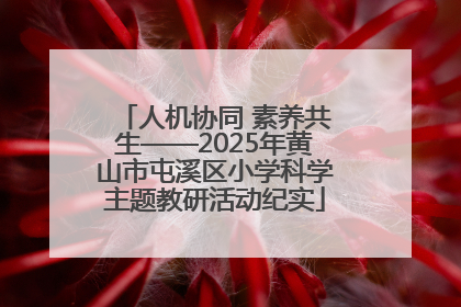 人机协同 素养共生——2025年黄山市屯溪区小学科学主题教研活动纪实