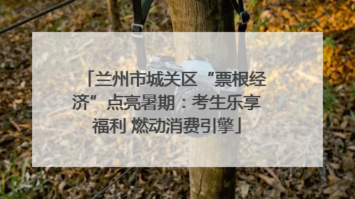 兰州市城关区“票根经济”点亮暑期：考生乐享福利 燃动消费引擎
