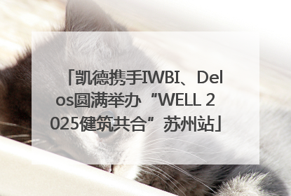 凯德携手IWBI、Delos圆满举办“WELL 2025健筑共合”苏州站