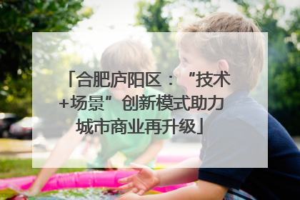 合肥庐阳区：“技术+场景”创新模式助力城市商业再升级
