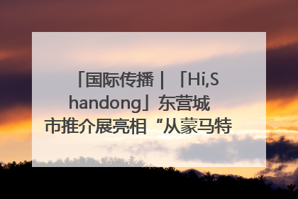 国际传播｜「Hi,Shandong」东营城市推介展亮相“从蒙马特到加里波第”文化节