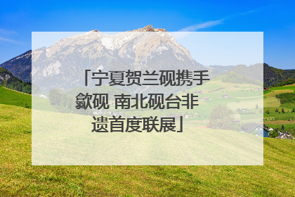 宁夏贺兰砚携手歙砚 南北砚台非遗首度联展