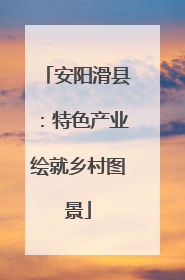 安阳滑县：特色产业绘就乡村图景