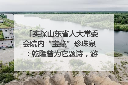 实探山东省人大常委会院内“宝藏”珍珠泉：乾隆曾为它题诗，游客无需预约免费游览