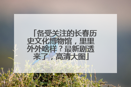 备受关注的长春历史文化博物馆，里里外外啥样？最新剧透来了，高清大图