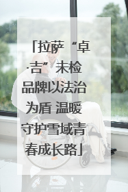 拉萨“卓·吉”未检品牌以法治为盾 温暖守护雪域青春成长路