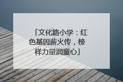 文化路小学：红色基因薪火传，榜样力量润童心
