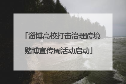 淄博高校打击治理跨境赌博宣传周活动启动