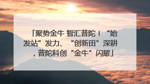 聚势金牛 智汇普陀〡“始发站”发力、“创新田”深耕，普陀科创“金牛”闪耀