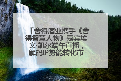 舍得酒业携手《舍得智慧人物》嘉宾埃文·凯尔端午直播，解码IP势能转化市场销量的有效路径