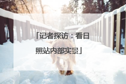 记者探访：看日照站内部实景