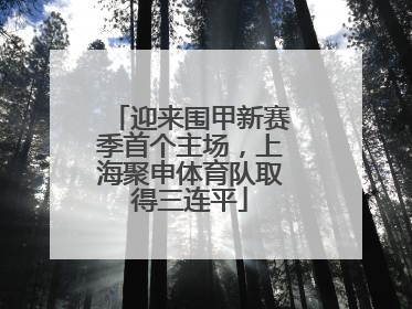 迎来围甲新赛季首个主场，上海聚申体育队取得三连平