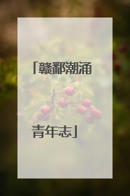 赣鄱潮涌青年志