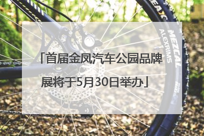 首届金凤汽车公园品牌展将于5月30日举办