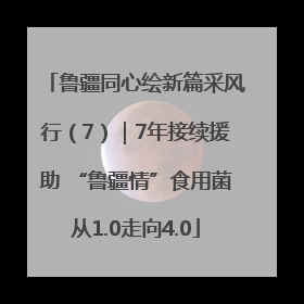 鲁疆同心绘新篇采风行（7）｜7年接续援助 “鲁疆情”食用菌从1.0走向4.0