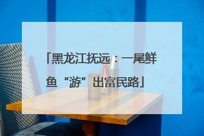 黑龙江抚远：一尾鲜鱼“游”出富民路
