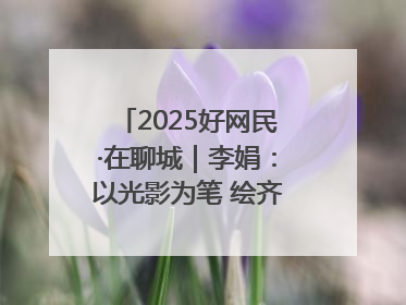 2025好网民·在聊城｜李娟：以光影为笔 绘齐鲁新风 用影视作品传递正能量