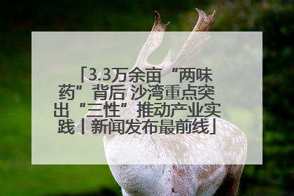3.3万余亩“两味药”背后 沙湾重点突出“三性”推动产业实践丨新闻发布最前线